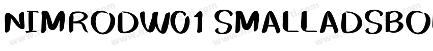 NIMRODW01 SMALLADSBOLD字体转换